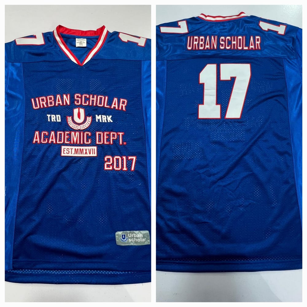 Image of Urban Scholar Football Jerseys 