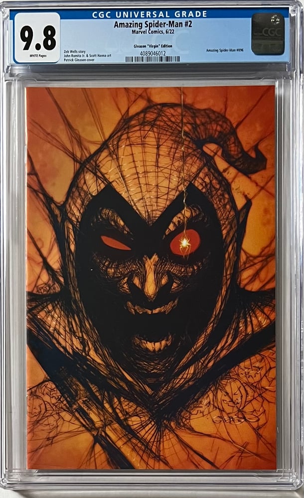 Image of CGC 9.8 - AMAZING SPIDER-MAN #2 - VIRGIN HOBGOBLIN - PAT SHOP EXCLUSIVE