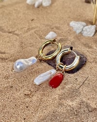 Image 2 of Nina Freshwater Pearl Drop  Earrings