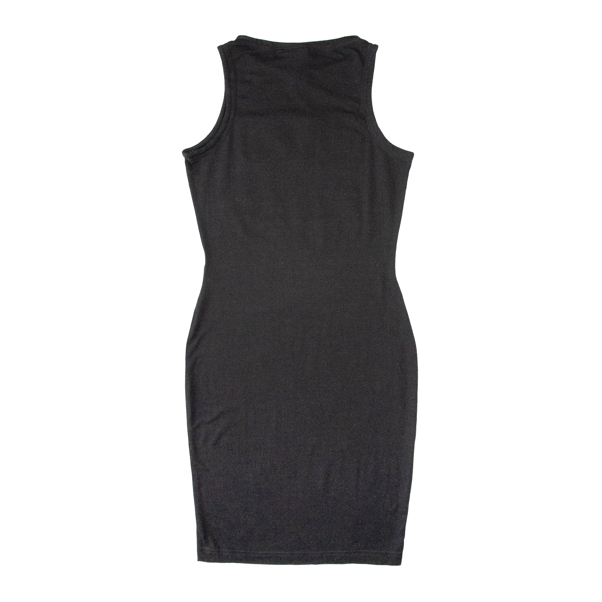 Image of Versace 1996 Black Bodycon Medusa Dress