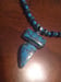 Image of DOUBLE TURQUOISE PENDANT AND HOWLITE