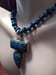 Image of DOUBLE TURQUOISE PENDANT AND HOWLITE