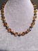 Image of TOPAZ SWAROVSKI CRYSTAL BEADS AND HEMATITE NECKLACE 