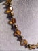 Image of TOPAZ SWAROVSKI CRYSTAL BEADS AND HEMATITE NECKLACE 