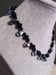 Image of PRECIOSA CRYSTAL TEARDROPS AND BLACK CRYSTAL BEADS