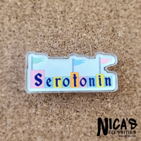 Image 1 of "Serotonin" Pin