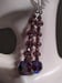 Image of PURPLE PRECIOSA CRYSTAL EARRINGS