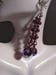 Image of PURPLE PRECIOSA CRYSTAL EARRINGS