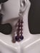 Image of PURPLE PRECIOSA CRYSTAL EARRINGS