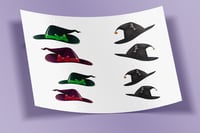 Witch Hats (Vinyl Sticker Sheet)