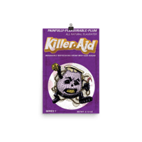 Image 1 of Painfully Pleasurable Plum Print