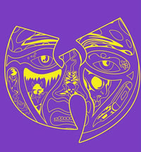 WuBlime Charity Tee -  Gold on Purple