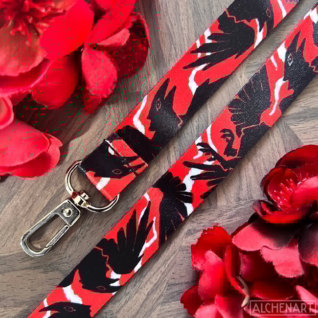 Crows Lanyard