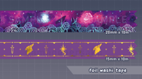 Image 1 of FFXIV: Foil washi tape