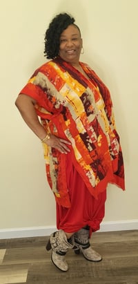 Image 4 of Sexy Red Hot maxi dress 