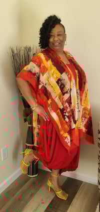 Image 1 of Sexy Red Hot maxi dress 