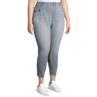 Pull On Denim Capri