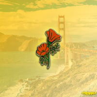 Image 2 of California Golden Poppy pin