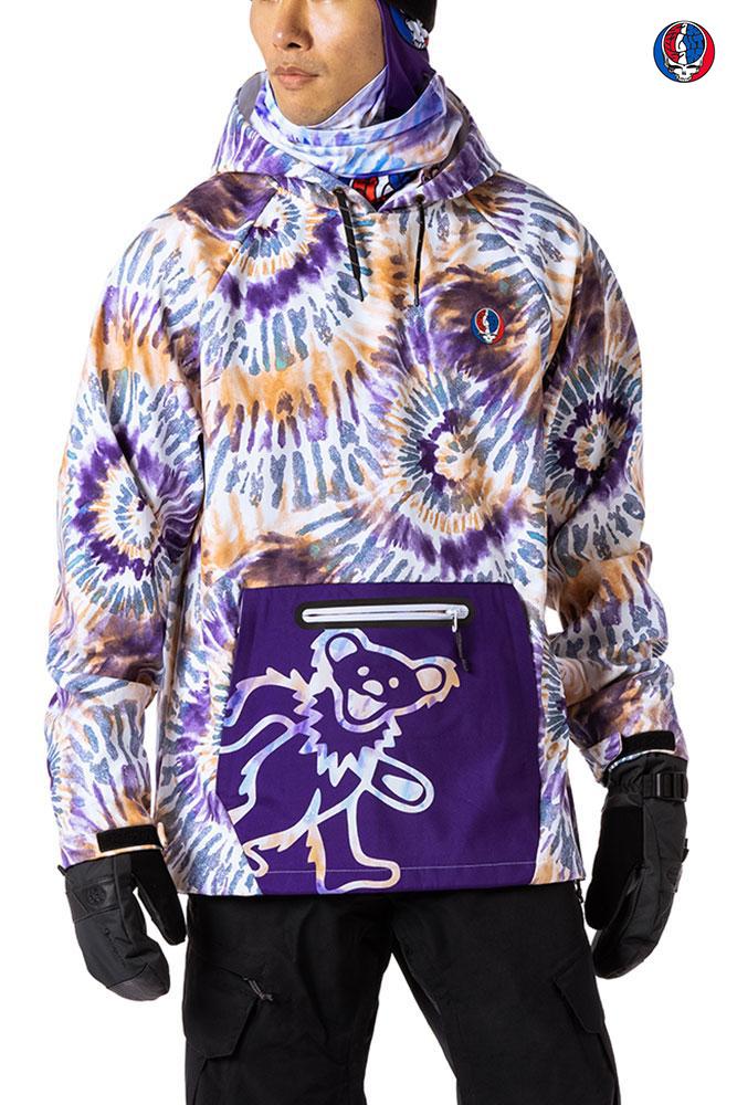 686 X GRATEFUL DEAD WATERPROOF HOODIE XXL
