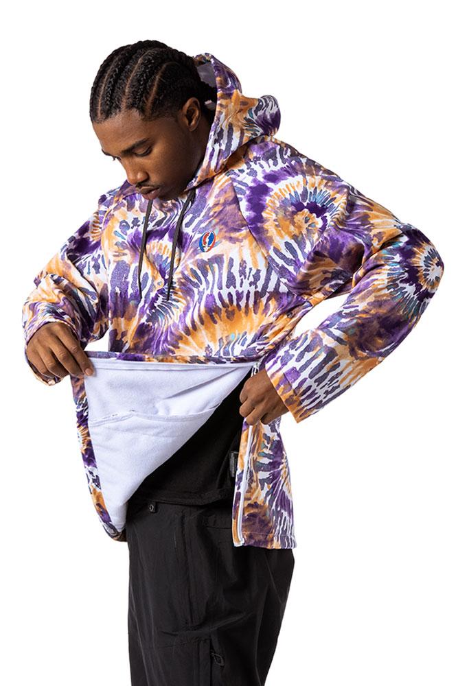 686 X GRATEFUL DEAD WATERPROOF HOODIE XXL