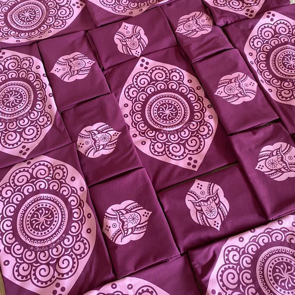 Image of Camiseta manga corta Burgundy