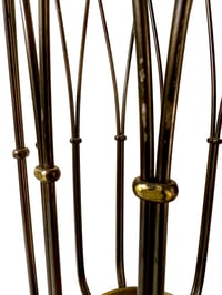 Image 4 of Italian Umbrella Stand with Brass Tray, 1950s