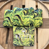 Psychedelic Wooders Cornhole Bag Series - Greens & Yellows