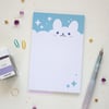 cloud bunny notepad