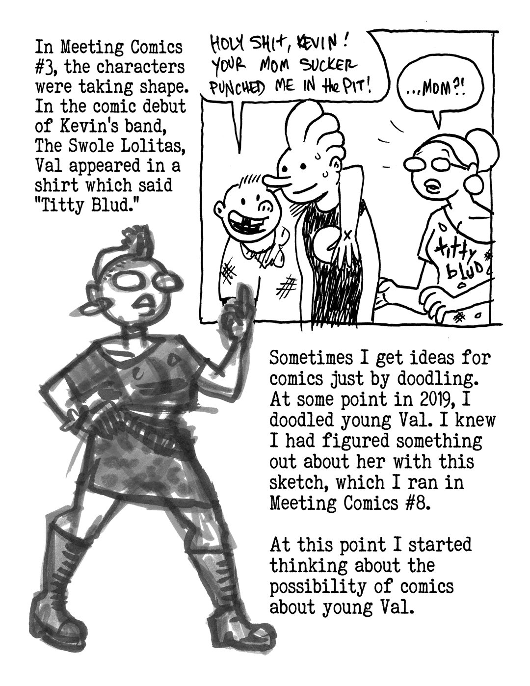 Image of Added Value (Making-of zine for Where The Rent Went)