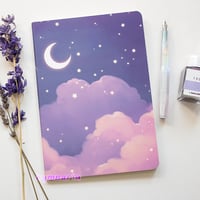 Image 1 of night sky notebook