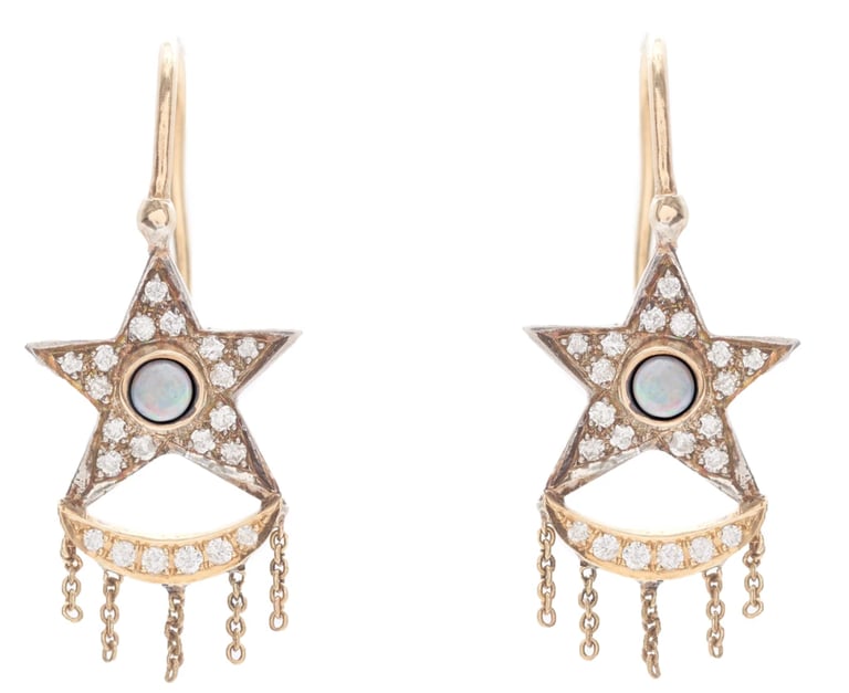 Image of Un Hada Star Earrings