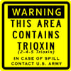 Trioxin Warning Sign