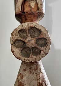 Image 5 of Early Ceramic Totem Lamp by Bernard Rooke, 1960s