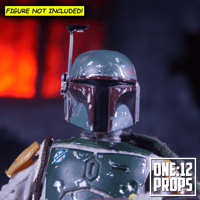 Image 3 of Custom Green Bounty Hunter Head