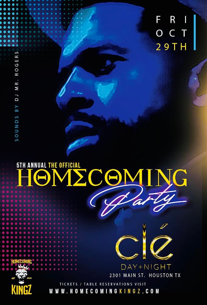 Image of 5th ANNUAL OFFICIAL HOMECOMING KICKOFF PARTY **EARLY BIRD SPECIAL**