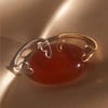 wired heart rings