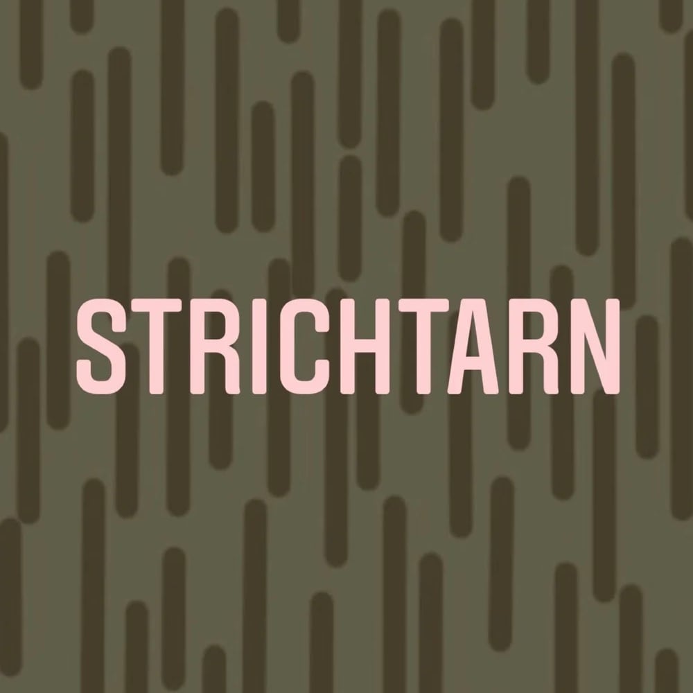 Image of strichtarn rattlecan stencil • collab with @sauce_actual • 5.5” x 11.5” single layer vinyl