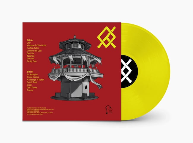 Out of Trust Vinyl LP (Yellow)