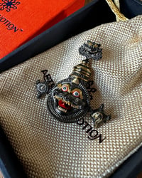 Image 5 of Yogananda Narasimha Pendant Silver/Goldplated 