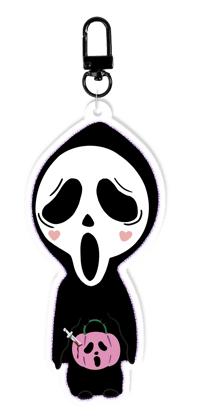 Scream Keychain