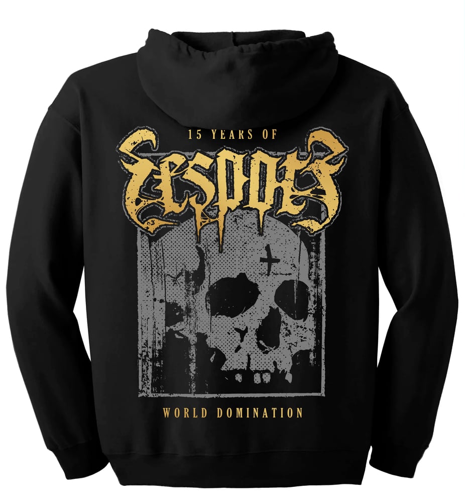 Image of Despotz Records 15 yr (hoodie zip) *Limited Edition*