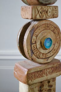 Image 3 of Bernard Rooke Studio Ceramic TOTEM Lamps
