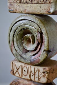 Image 4 of Bernard Rooke Studio Ceramic TOTEM Lamps