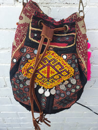 Image 2 of Slouch bag leather pull in 