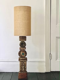 Image 1 of Bernard Rooke Studio Ceramic TOTEM Lamps