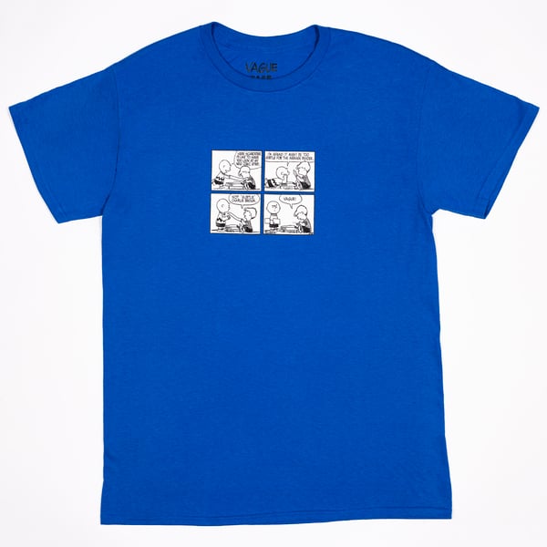Image of Vague - Subtle Vague - Royal Blue T-Shirt