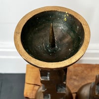 Image 4 of Pair of Cast Bronze Candlesticks (Hire Only)