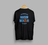 T-SHIRT MAISON MEHARI NOIR 100% ORGANIC COTTON