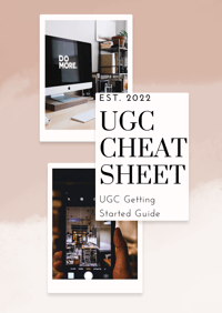 UGC Cheat Sheet
