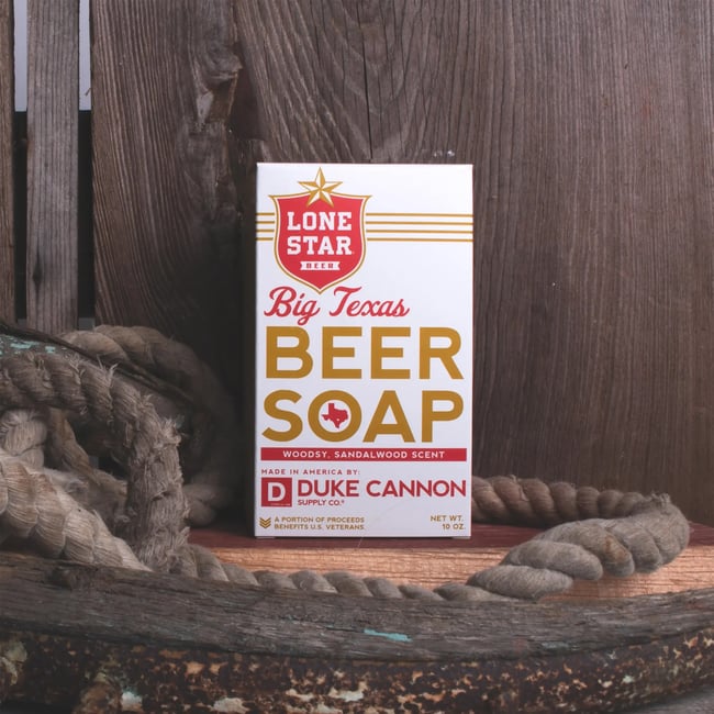 Big Texas Lone Star Beer Soap